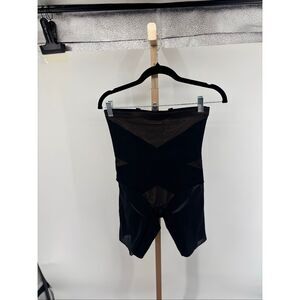 Honeylove SCULPTWEAR Shaper Super Power Shorts Large Black With Pouch